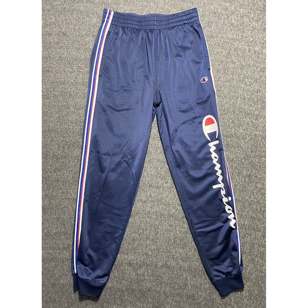 Champion Mens Authentic Athleticwear Blue Fleece Sweatpants Size L